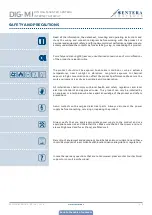 Preview for 3 page of Sentera Controls DIG-M Mounting And Operating Instructions