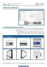 Preview for 5 page of Sentera Controls DIG-M Mounting And Operating Instructions