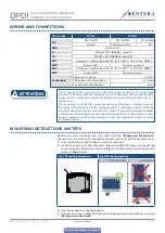 Предварительный просмотр 6 страницы Sentera Controls DPD-F-10K Mounting And Operating Instructions