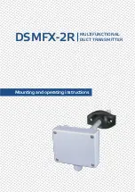 Sentera Controls DSMFX-2R Mounting And Operating Instructions preview