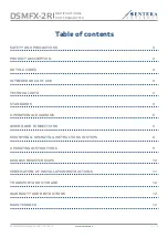 Preview for 2 page of Sentera Controls DSMFX-2R Mounting And Operating Instructions