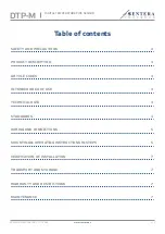 Preview for 2 page of Sentera Controls DTP-M Mounting And Operating Instructions