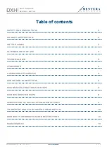 Preview for 2 page of Sentera Controls DXH-F Mounting And Operating Instructions