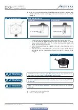 Preview for 7 page of Sentera Controls DXH-F Mounting And Operating Instructions