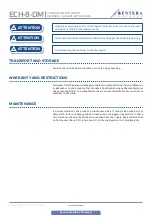 Preview for 10 page of Sentera Controls ECH-8-DM Mounting And Operating Instructions