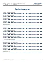 Preview for 2 page of Sentera Controls FCMFF-R Mounting And Operating Instructions