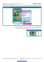 Preview for 11 page of Sentera Controls MCS-1-LCD Mounting And Operating Instructions