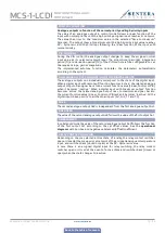 Preview for 13 page of Sentera Controls MCS-1-LCD Mounting And Operating Instructions