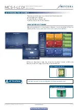 Preview for 17 page of Sentera Controls MCS-1-LCD Mounting And Operating Instructions