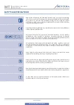 Предварительный просмотр 3 страницы Sentera Controls MT Mounting And Operating Instructions