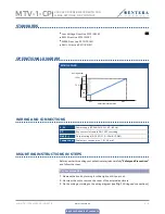 Preview for 5 page of Sentera Controls MTV-1-CP Mounting And Operation Instructions