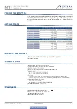 Preview for 4 page of Sentera Controls MTY-0-05-AT Mounting And Operating Instructions