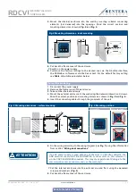 Preview for 7 page of Sentera Controls RDCV Mounting And Operating Instructions