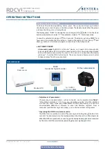 Preview for 9 page of Sentera Controls RDCV Mounting And Operating Instructions