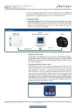 Preview for 8 page of Sentera Controls RDCZ Series Mounting And Operating Instructions