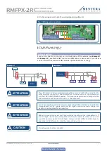 Preview for 7 page of Sentera Controls RMFPX-2R Mounting And Operating Instructions