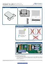 Preview for 7 page of Sentera Controls RSMF-2R Series Mounting And Operating Instructions