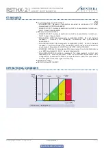 Preview for 5 page of Sentera Controls RSTH 2 Series Mounting And Operating Instructions