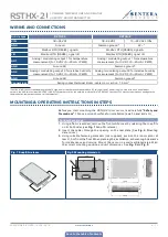 Preview for 6 page of Sentera Controls RSTH 2 Series Mounting And Operating Instructions