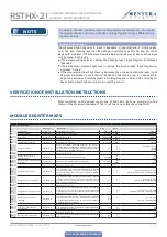 Preview for 9 page of Sentera Controls RSTH 2 Series Mounting And Operating Instructions