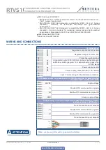 Preview for 5 page of Sentera Controls RTVS1 Mounting And Operating Instructions