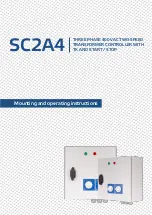 Sentera Controls SC2A4 Mounting And Operating Instructions предпросмотр