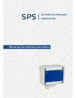 Sentera Controls SPS series Mounting And Operating Instructions preview