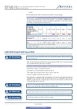 Preview for 8 page of Sentera Controls STVS1 Series Mounting And Operating Instructions