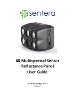 Предварительный просмотр 1 страницы Sentera 6X User Manual