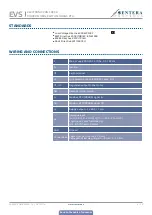 Предварительный просмотр 5 страницы Sentera EVS Series Mounting And Operating Instructions