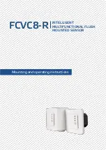 Sentera FCVC8-R Mounting And Operating Instructions предпросмотр