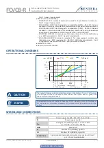 Preview for 5 page of Sentera FCVC8-R Mounting And Operating Instructions