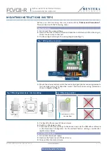 Preview for 6 page of Sentera FCVC8-R Mounting And Operating Instructions