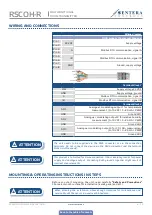 Предварительный просмотр 6 страницы Sentera RSCOH-R Mounting And Operating Instructions