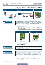 Предварительный просмотр 7 страницы Sentera RXTP Series Mounting And Operating Instructions