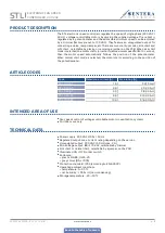 Предварительный просмотр 4 страницы Sentera STL Series Mounting And Operating Instructions