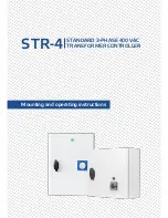 Sentera STR-4 series Mounting And Operating Instructions preview