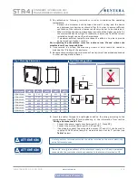 Предварительный просмотр 6 страницы Sentera STR-4 series Mounting And Operating Instructions