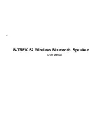 Предварительный просмотр 1 страницы Sentey B-Trek S2 User Manual