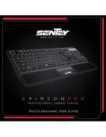 Preview for 1 page of Sentey Crimson Pro GS-5920 Professional Gamer Series User Manual