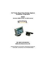 Preview for 1 page of Sentinel CCTV RV56 Installation & Operation Manual