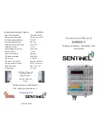 Sentinel CHHC-1 Instruction Manual preview