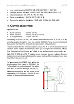 Предварительный просмотр 8 страницы Sentiotec 1-027-779 Instructions For Installation And Use Manual