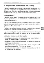 Preview for 5 page of Sentiotec 1-028-594 Instructions For Installation And Use Manual