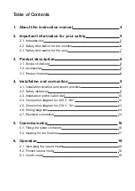 Preview for 2 page of Sentiotec 1-050-408 Instructions For Installation And Use Manual