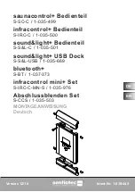 Sentiotec bluetooth+ Instructions For Installation And Use Manual preview