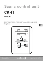 Предварительный просмотр 45 страницы Sentiotec CK 41 Instructions For Installation And Use Manual