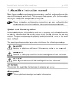 Предварительный просмотр 48 страницы Sentiotec CK 41 Instructions For Installation And Use Manual