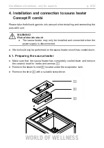 Preview for 6 page of Sentiotec Concept R  CP-RC-AF Instructions For Installation And Use Manual