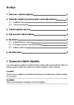 Preview for 26 page of Sentiotec Concept R mini CP-RM-35 Instructions For Installation Manual